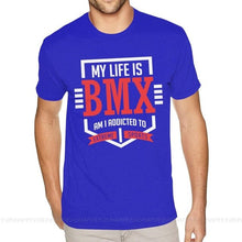 Lade das Bild in den Galerie-Viewer, My Life Is BMX Vintage Shirt Men/ Unisex
