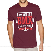 Lade das Bild in den Galerie-Viewer, My Life Is BMX Vintage Shirt Men/ Unisex