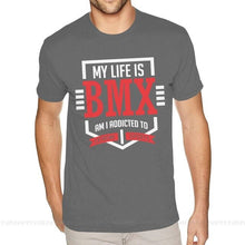 Lade das Bild in den Galerie-Viewer, My Life Is BMX Vintage Shirt Men/ Unisex