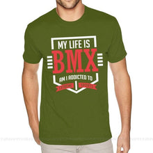 Lade das Bild in den Galerie-Viewer, My Life Is BMX Vintage Shirt Men/ Unisex