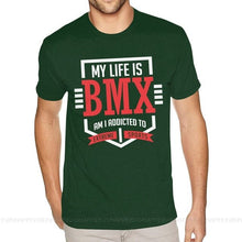 Lade das Bild in den Galerie-Viewer, My Life Is BMX Vintage Shirt Men/ Unisex