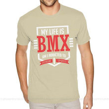 Lade das Bild in den Galerie-Viewer, My Life Is BMX Vintage Shirt Men/ Unisex