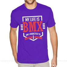 Lade das Bild in den Galerie-Viewer, My Life Is BMX Vintage Shirt Men/ Unisex