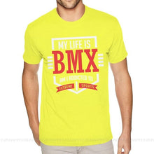 Lade das Bild in den Galerie-Viewer, My Life Is BMX Vintage Shirt Men/ Unisex