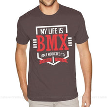 Lade das Bild in den Galerie-Viewer, My Life Is BMX Vintage Shirt Men/ Unisex