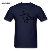 Lade das Bild in den Galerie-Viewer, Skeleton Alien BMX Bike T-Shirts Custom Unisex
