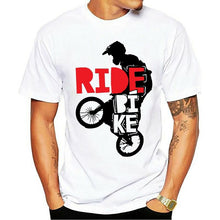 Lade das Bild in den Galerie-Viewer, Summer Cotton T-shirts BMX Design Ride Bike
