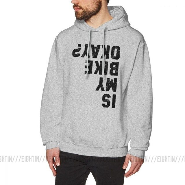 Is My Bike Okay? BMX Biker Hoodie